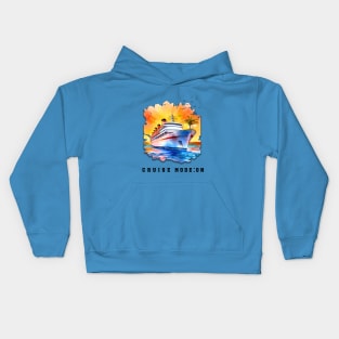 Cruise  Ship Tshirt Mood Kids Hoodie